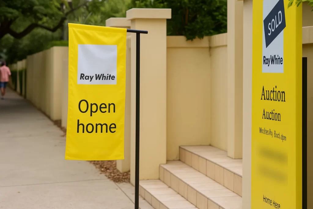 호주부동산 뉴스 Raywhite Auction